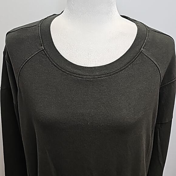 Sweaty Betty London After Class Long Line Round Neck Sweatshirt Woman's Size L - Picture 5 of 12